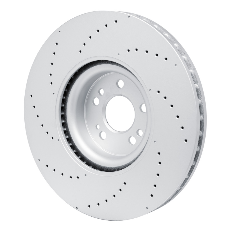 Mercedes-Benz GLS580 Brake Rotor (1) - Front - R1 Concepts - GEOSPEC Coated Rotor - Drilled - `20-`26
